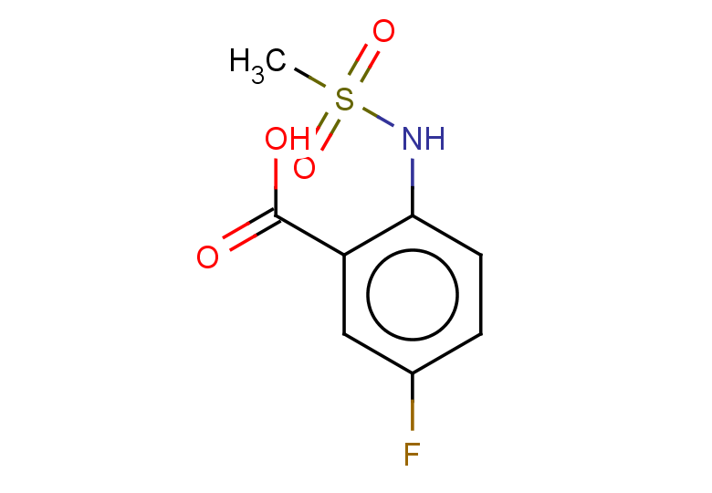 5-fluoro-2-methanesulfonamidobenzoic acid