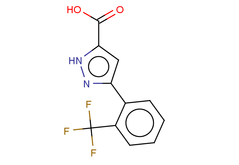 3-[2-(trifluoromethyl)phenyl]-1H-pyrazole-5-carboxylic acid