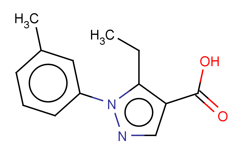 5-ethyl-1-(3-methylphenyl)-1H-pyrazole-4-carboxylic acid
