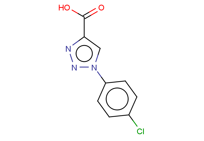 1-(4-chlorophenyl)-1H-1,2,3-triazole-4-carboxylic acid