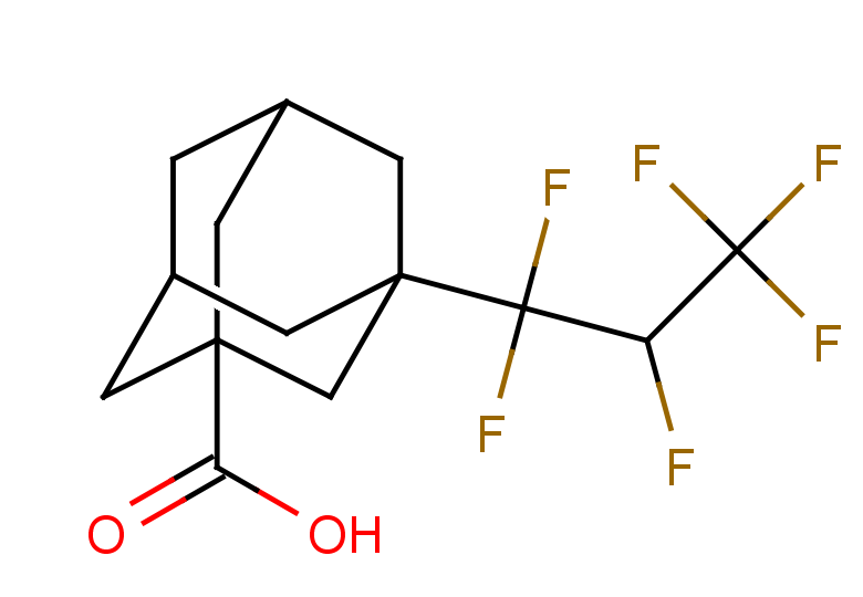 3-(1,1,2,3,3,3-hexafluoropropyl)adamantane-1-carboxylic acid