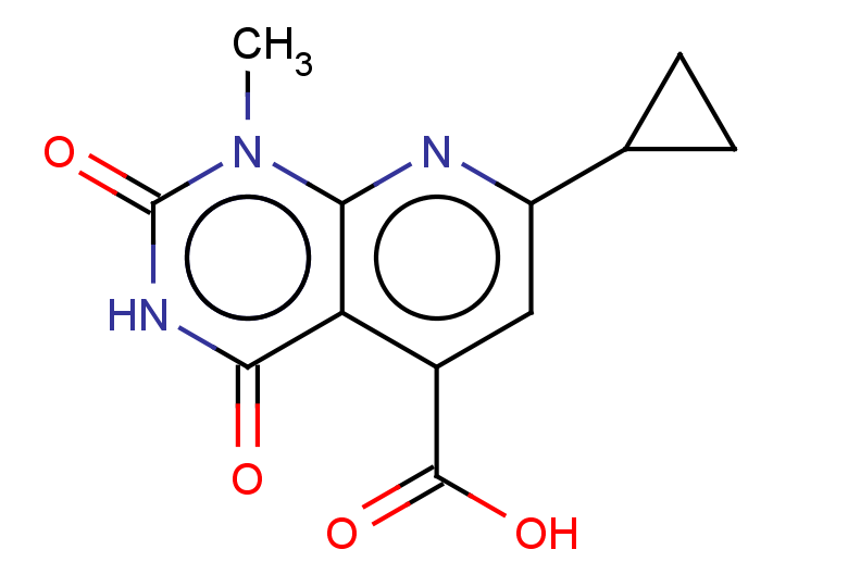 7-cyclopropyl-1-methyl-2,4-dioxo-1H,2H,3H,4H-pyrido[2,3-d]pyrimidine-5-carboxylic acid