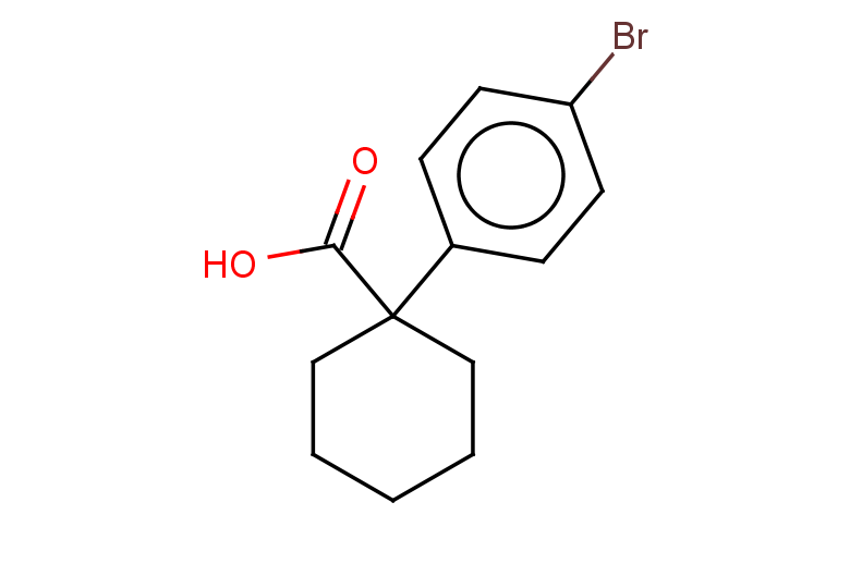 1-(4-bromophenyl)cyclohexane-1-carboxylic acid