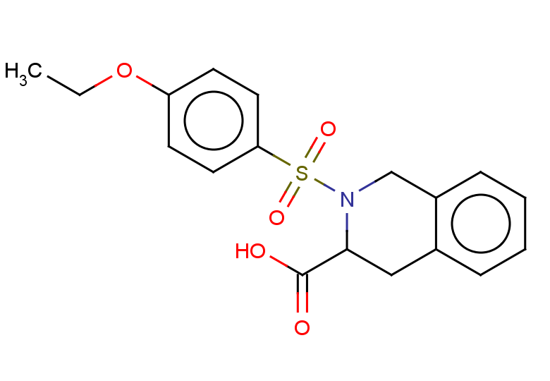 2-(4-ethoxybenzenesulfonyl)-1,2,3,4-tetrahydroisoquinoline-3-carboxylic acid