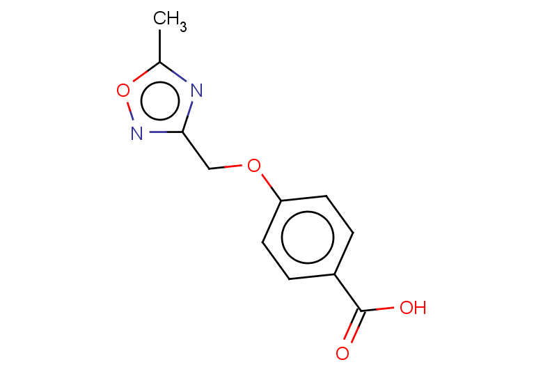 4-[(5-methyl-1,2,4-oxadiazol-3-yl)methoxy]benzoic acid