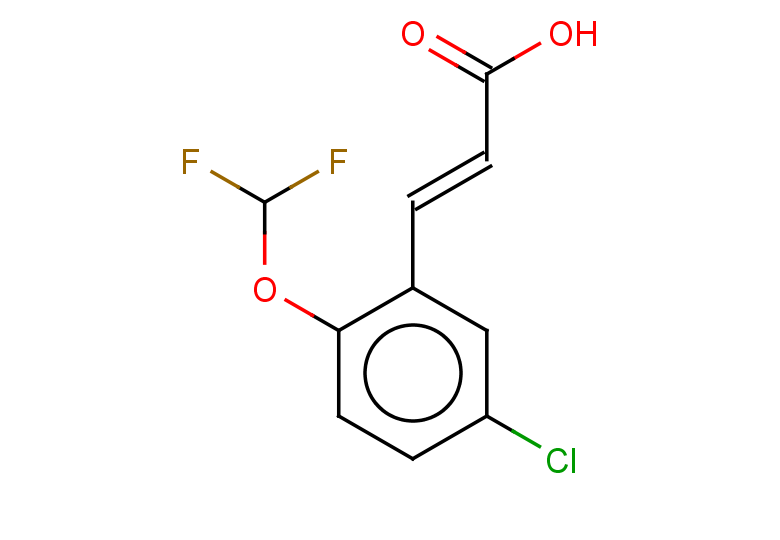 (2E)-3-[5-chloro-2-(difluoromethoxy)phenyl]prop-2-enoic acid