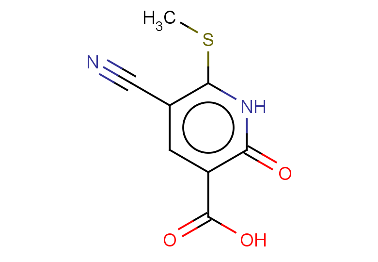 5-cyano-6-(methylsulfanyl)-2-oxo-1,2-dihydropyridine-3-carboxylic acid