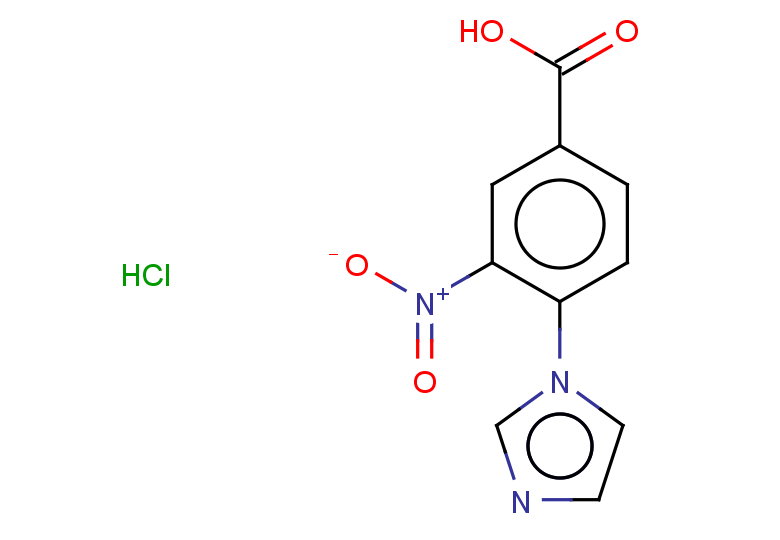 4-(1H-imidazol-1-yl)-3-nitrobenzoic acid hydrochloride