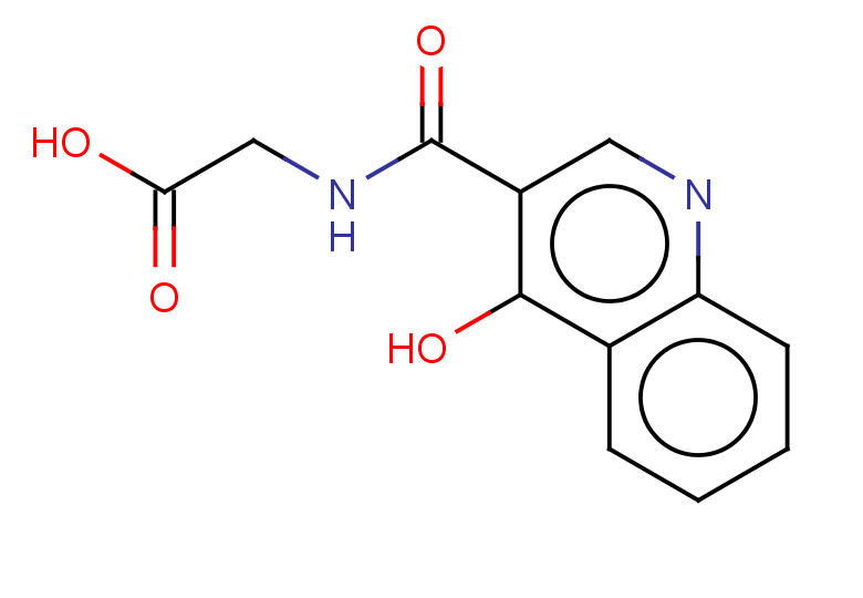 2-[(4-hydroxyquinolin-3-yl)formamido]acetic acid