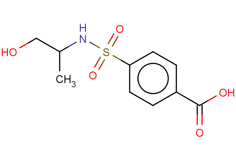 4-[(1-hydroxypropan-2-yl)sulfamoyl]benzoic acid