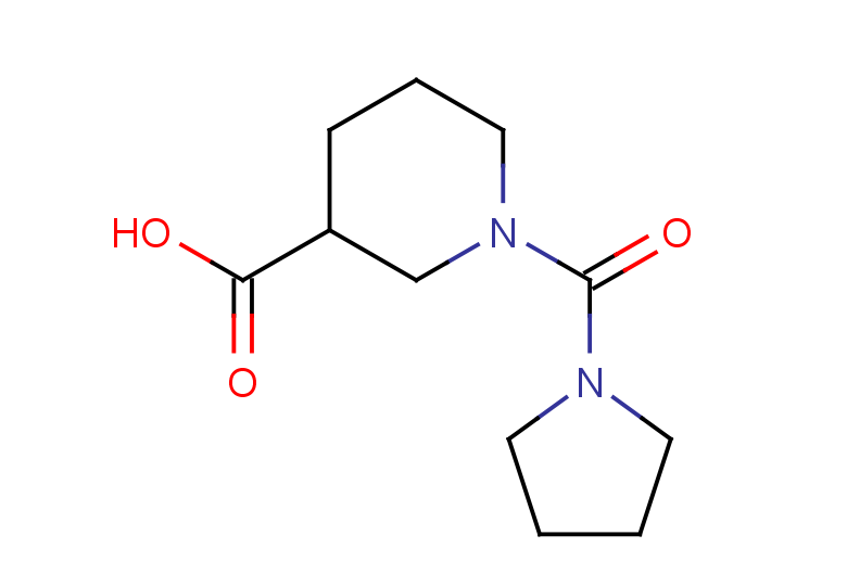 1-(pyrrolidine-1-carbonyl)piperidine-3-carboxylic acid
