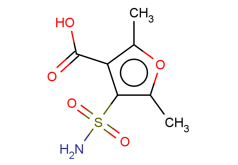 2,5-dimethyl-4-sulfamoylfuran-3-carboxylic acid