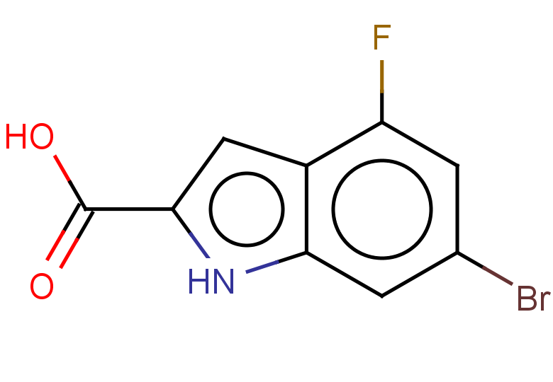 6-bromo-4-fluoro-1H-indole-2-carboxylic acid