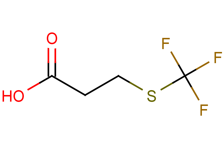 3-[(trifluoromethyl)sulfanyl]propanoic acid