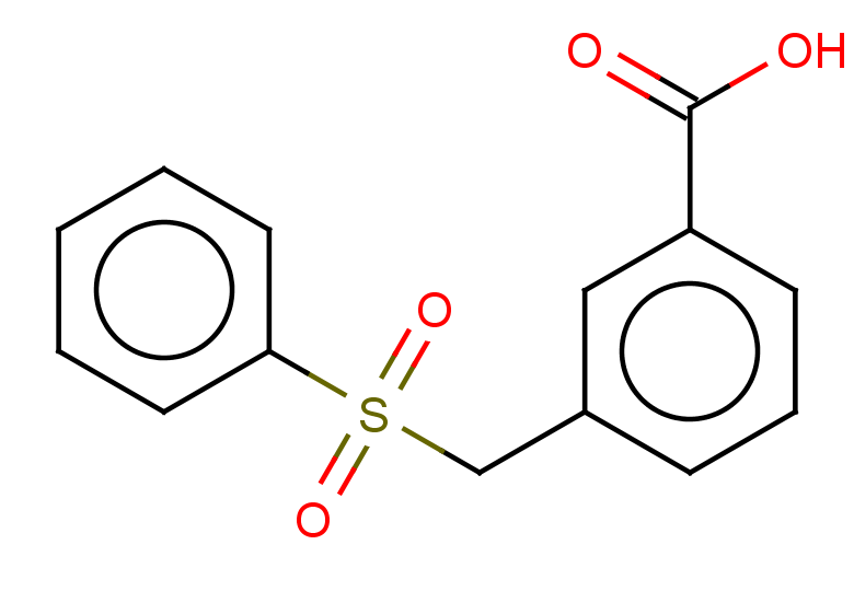 3-[(benzenesulfonyl)methyl]benzoic acid
