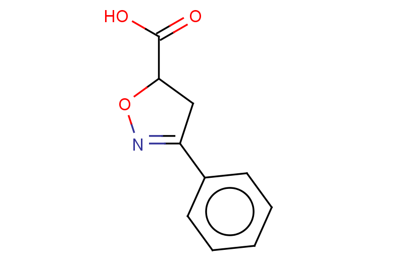 3-phenyl-4,5-dihydro-1,2-oxazole-5-carboxylic acid