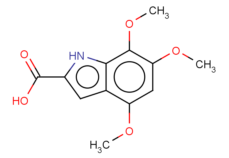 4,6,7-trimethoxy-1H-indole-2-carboxylic acid