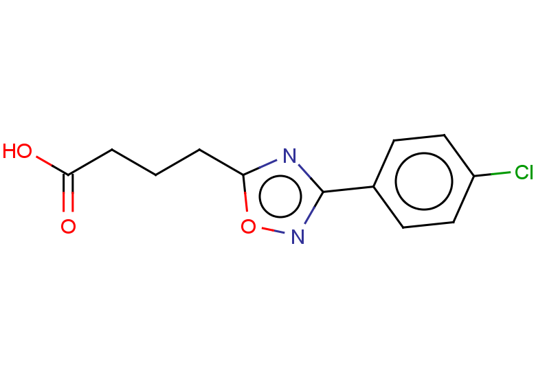 4-[3-(4-chlorophenyl)-1,2,4-oxadiazol-5-yl]butanoic acid