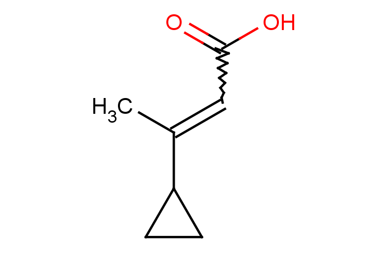 3-cyclopropylbut-2-enoic acid