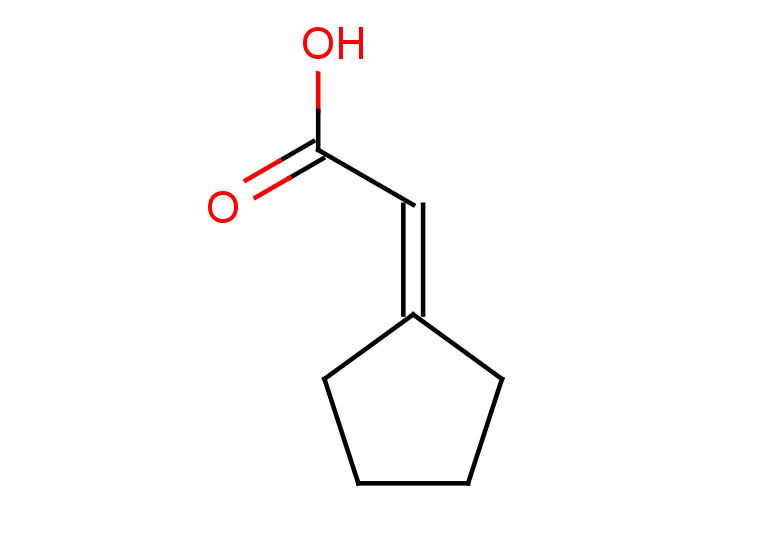 2-cyclopentylideneacetic acid