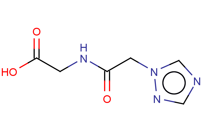 2-[2-(1H-1,2,4-triazol-1-yl)acetamido]acetic acid