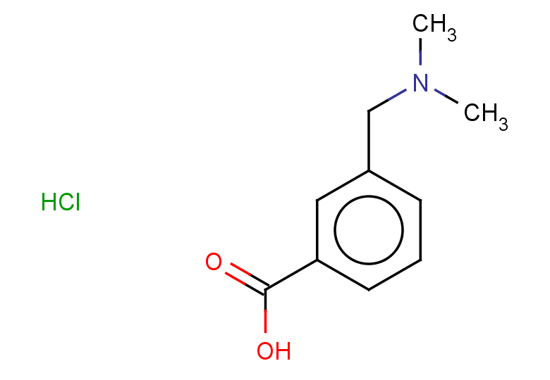 3-[(dimethylamino)methyl]benzoic acid hydrochloride