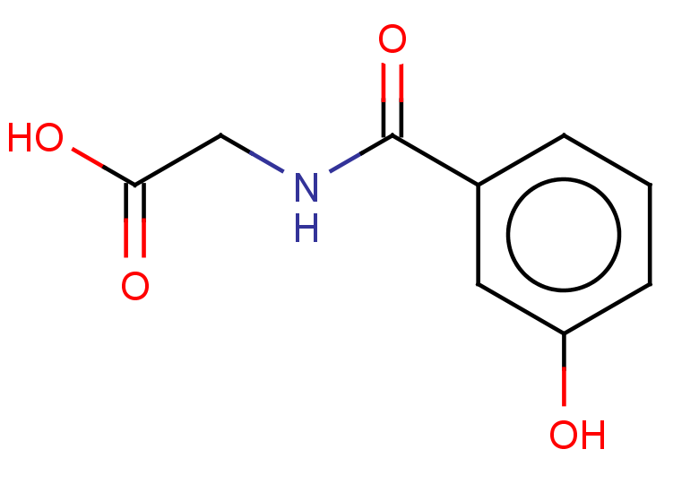 2-[(3-hydroxyphenyl)formamido]acetic acid