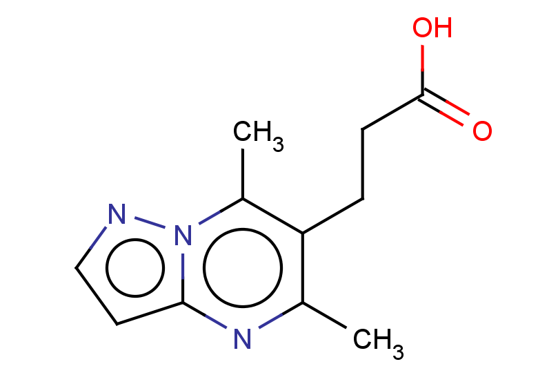 3-{5,7-dimethylpyrazolo[1,5-a]pyrimidin-6-yl}propanoic acid