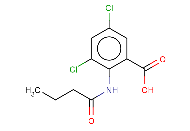 2-butanamido-3,5-dichlorobenzoic acid