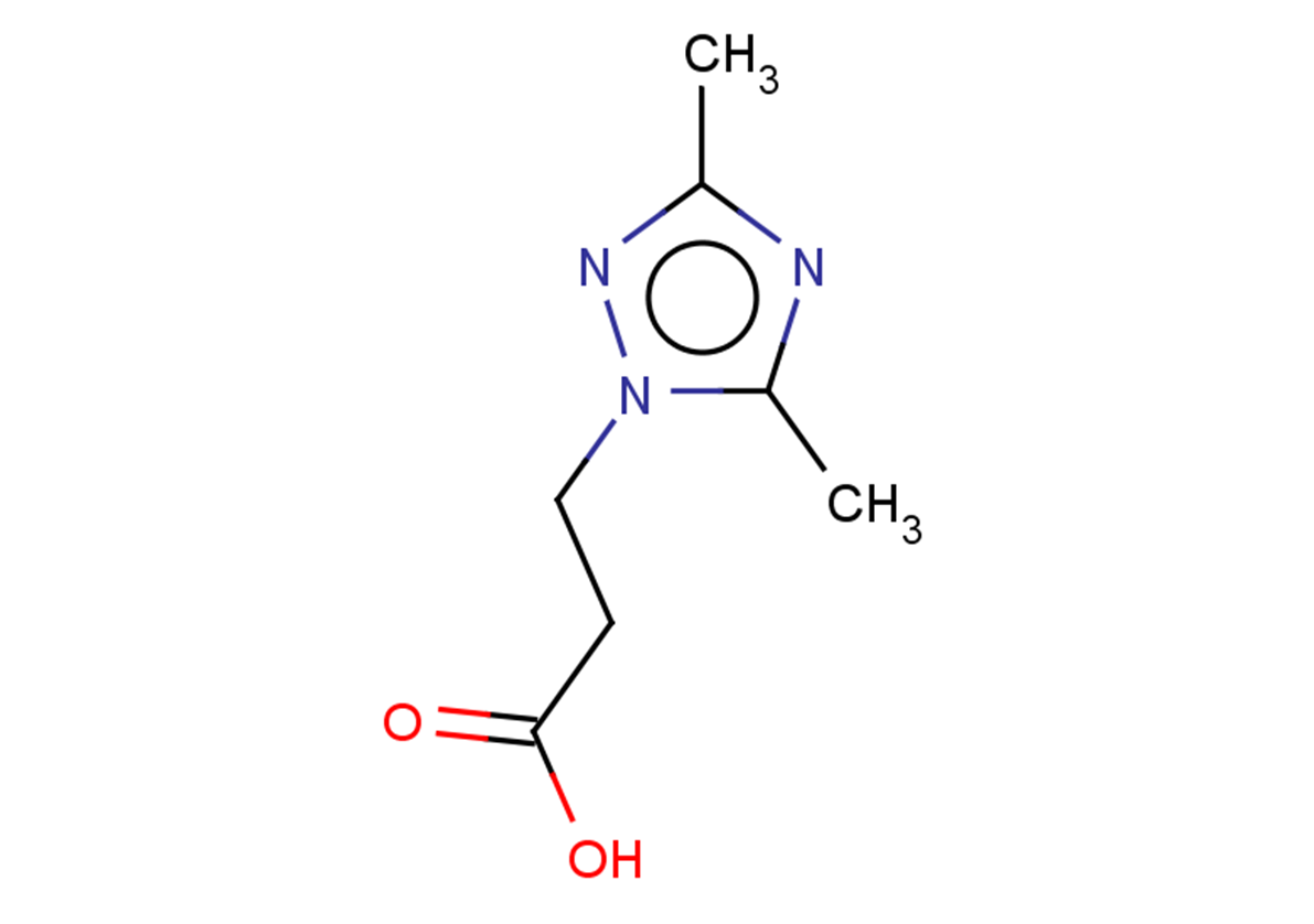 3-(dimethyl-1H-1,2,4-triazol-1-yl)propanoic acid