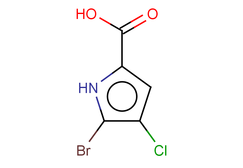 5-bromo-4-chloro-1H-pyrrole-2-carboxylic acid