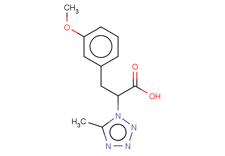 3-(3-methoxyphenyl)-2-(5-methyl-1H-1,2,3,4-tetrazol-1-yl)propanoic acid