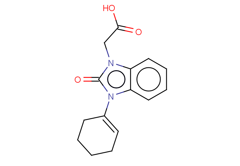 2-[3-(cyclohex-1-en-1-yl)-2-oxo-2,3-dihydro-1H-1,3-benzodiazol-1-yl]acetic acid