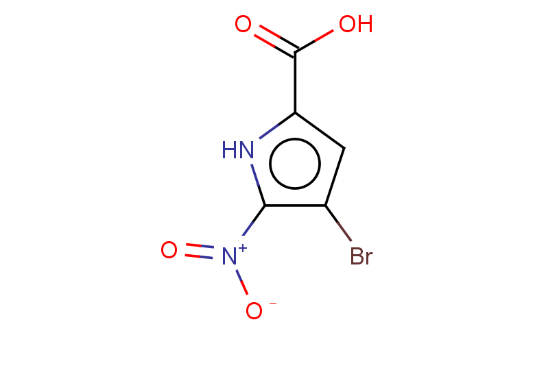 4-bromo-5-nitro-1H-pyrrole-2-carboxylic acid