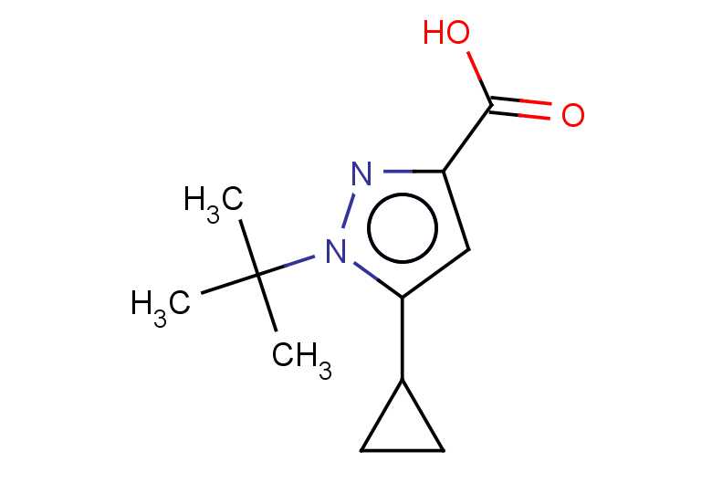 1-tert-butyl-5-cyclopropyl-1H-pyrazole-3-carboxylic acid