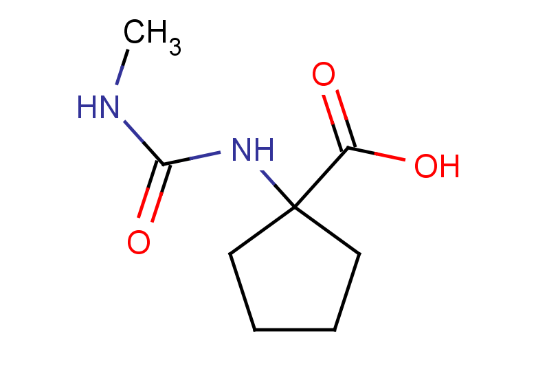 1-[(methylcarbamoyl)amino]cyclopentane-1-carboxylic acid