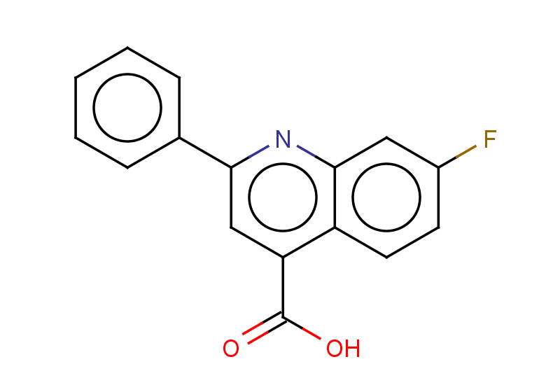 7-fluoro-2-phenylquinoline-4-carboxylic acid