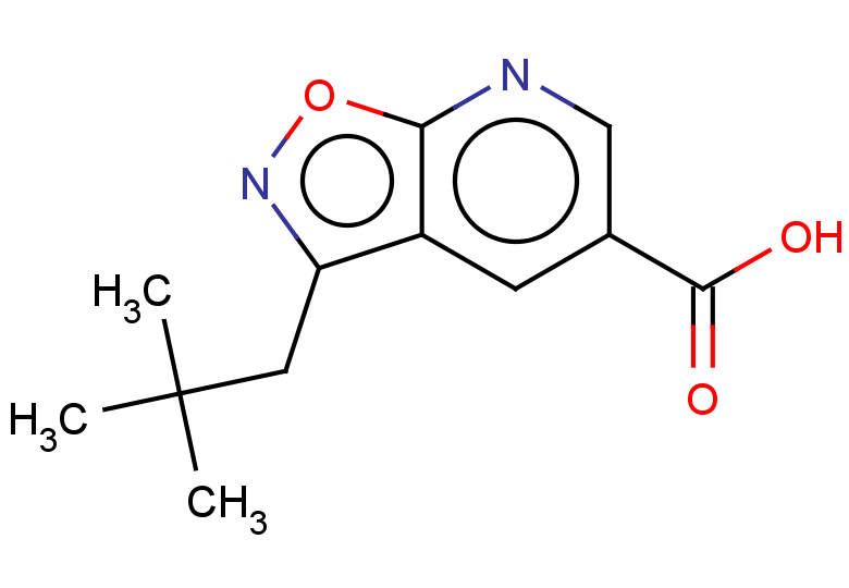 3-(2,2-dimethylpropyl)-[1,2]oxazolo[5,4-b]pyridine-5-carboxylic acid