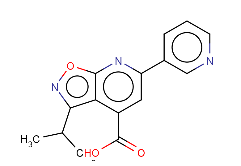 3-(propan-2-yl)-6-(pyridin-3-yl)-[1,2]oxazolo[5,4-b]pyridine-4-carboxylic acid