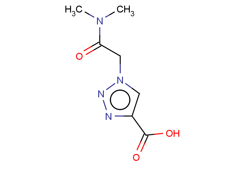 1-[(dimethylcarbamoyl)methyl]-1H-1,2,3-triazole-4-carboxylic acid