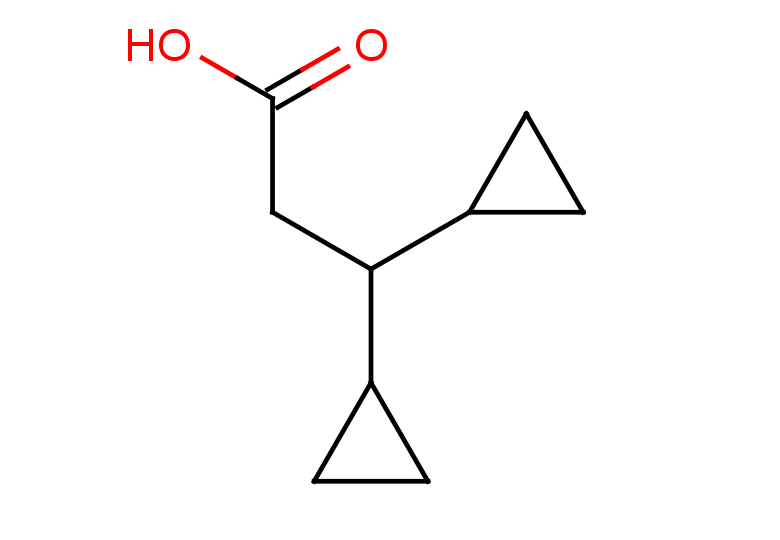 3,3-dicyclopropylpropanoic acid