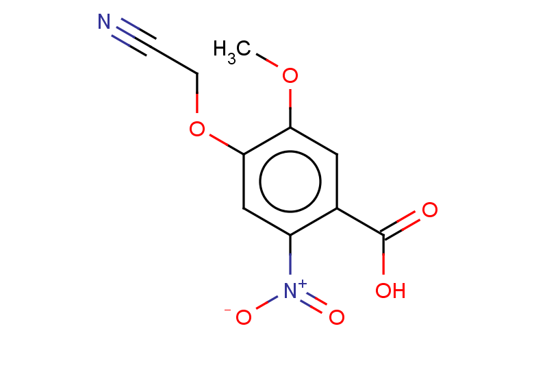 4-(cyanomethoxy)-5-methoxy-2-nitrobenzoic acid