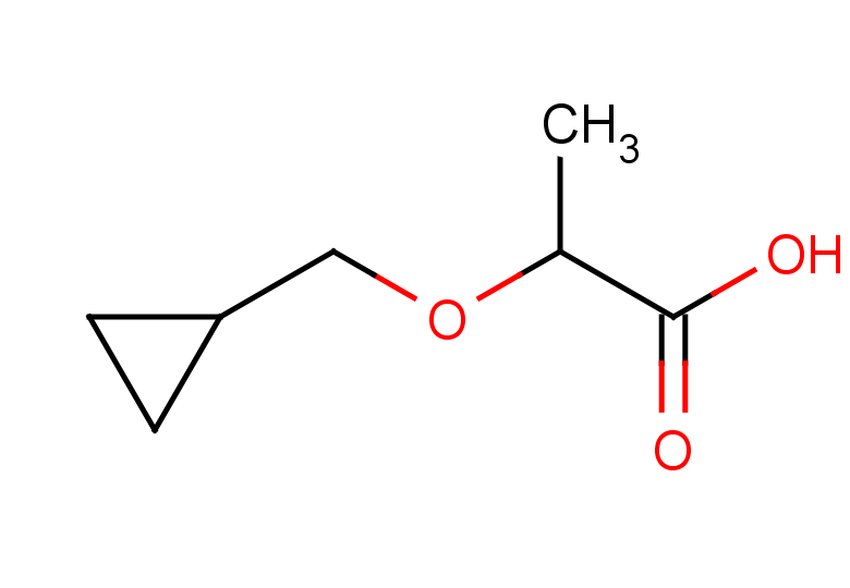 2-(cyclopropylmethoxy)propanoic acid