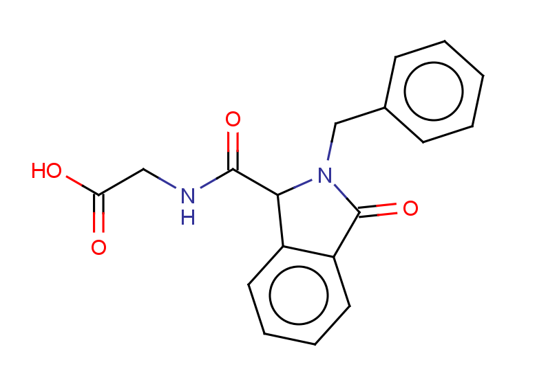 2-[(2-benzyl-3-oxo-2,3-dihydro-1H-isoindol-1-yl)formamido]acetic acid