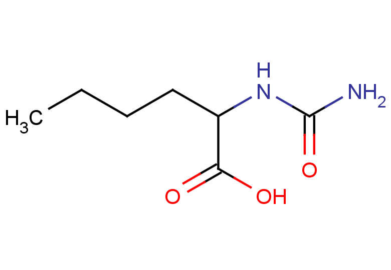 2-(carbamoylamino)hexanoic acid