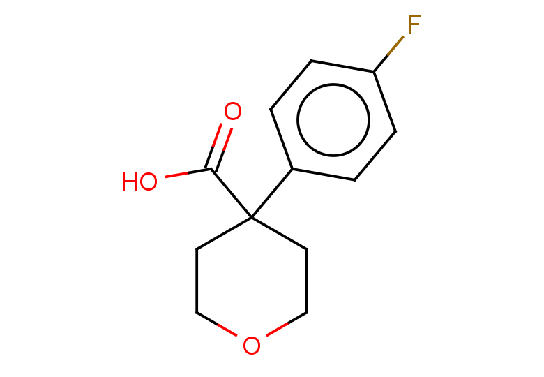 4-(4-fluorophenyl)oxane-4-carboxylic acid