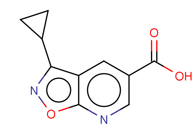 3-cyclopropyl-[1,2]oxazolo[5,4-b]pyridine-5-carboxylic acid