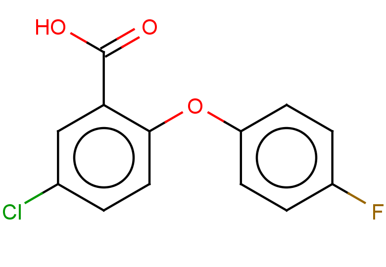 5-chloro-2-(4-fluorophenoxy)benzoic acid
