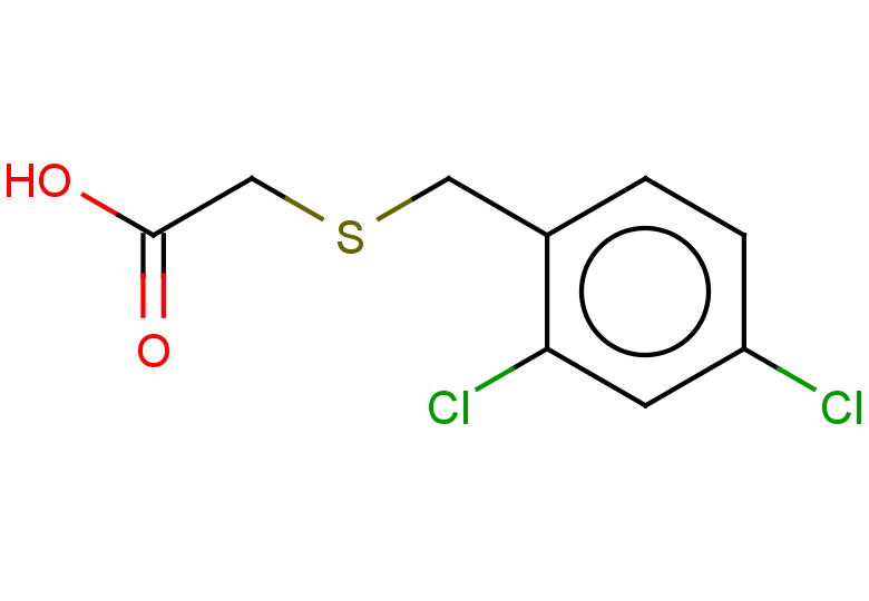 2-{[(2,4-dichlorophenyl)methyl]sulfanyl}acetic acid