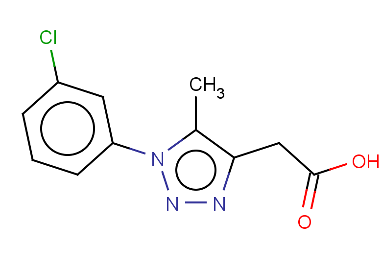 2-[1-(3-chlorophenyl)-5-methyl-1H-1,2,3-triazol-4-yl]acetic acid